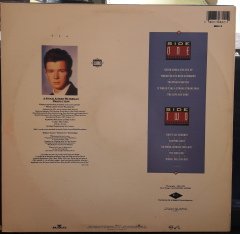 RICK ASTLEY - WHENEVER YOU NEED SOMEBODY (1987) - PLAK 2.EL