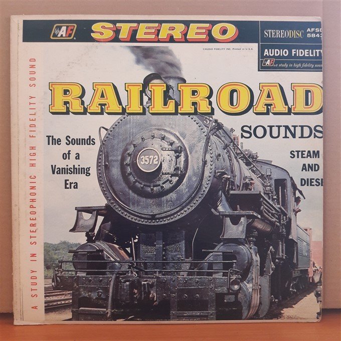 RAILROAD SOUNDS - LP 2.EL PLAK