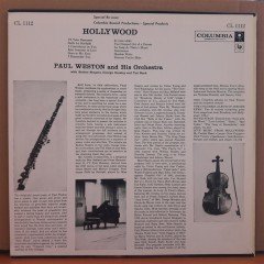 HOLLYWOOD - PAUL WESTON AND HIS ORCHESTRA - LP 2.EL PLAK