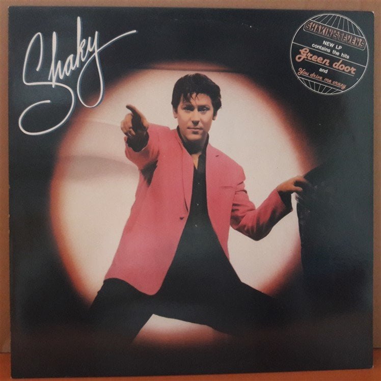 SHAKIN' STEVENS - SHAKY (1981) - LP PLAK 2.EL