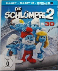 DIE SCHLÜMPFE 2 - THE SMURFS 2 3D - ŞİRİNLER 2 - 3DBLU-RAY+ BLU-RAY 2.EL