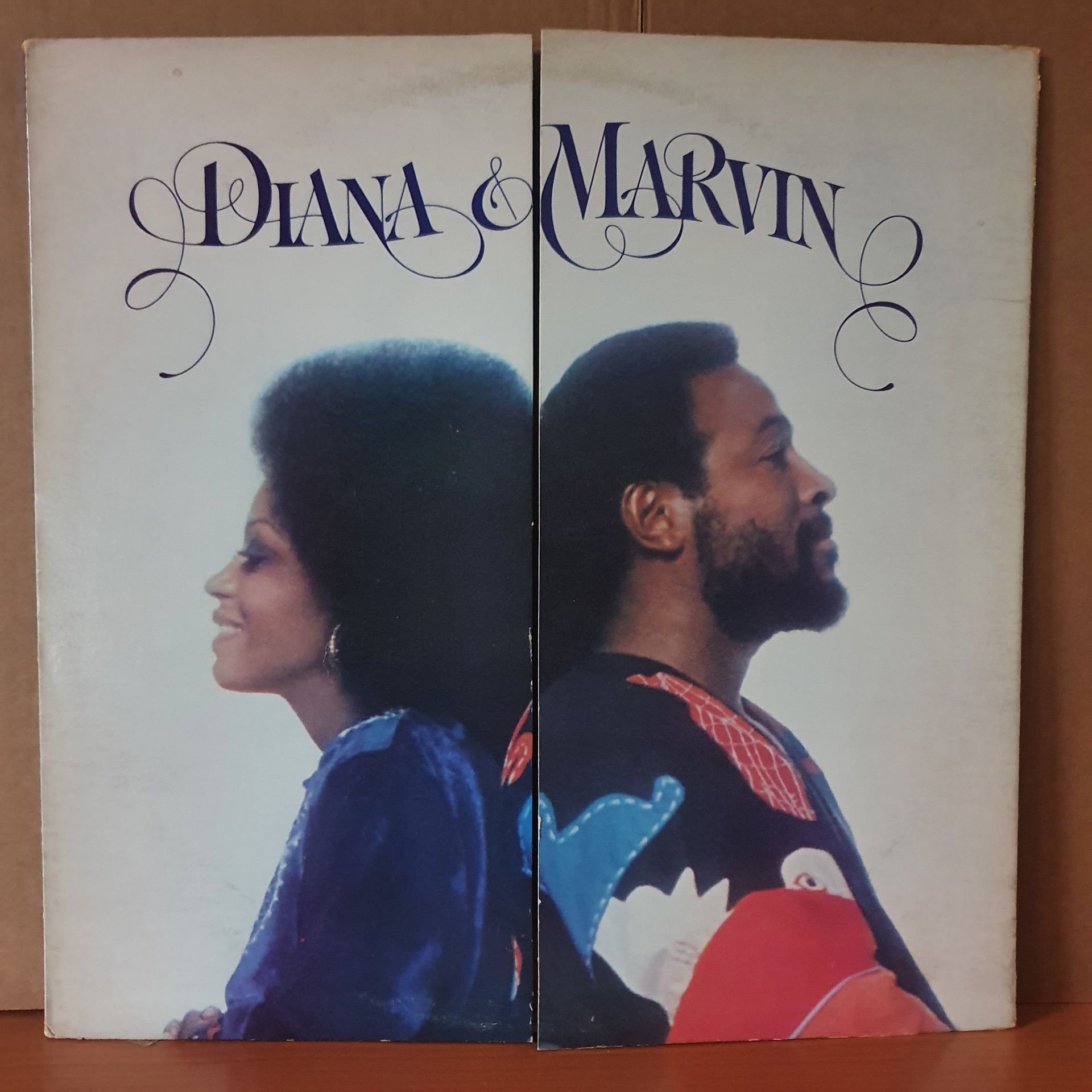 DIANA ROSS / MARVIN GAYE - DIANA & MARVIN (1973) - LP 2.EL PLAK