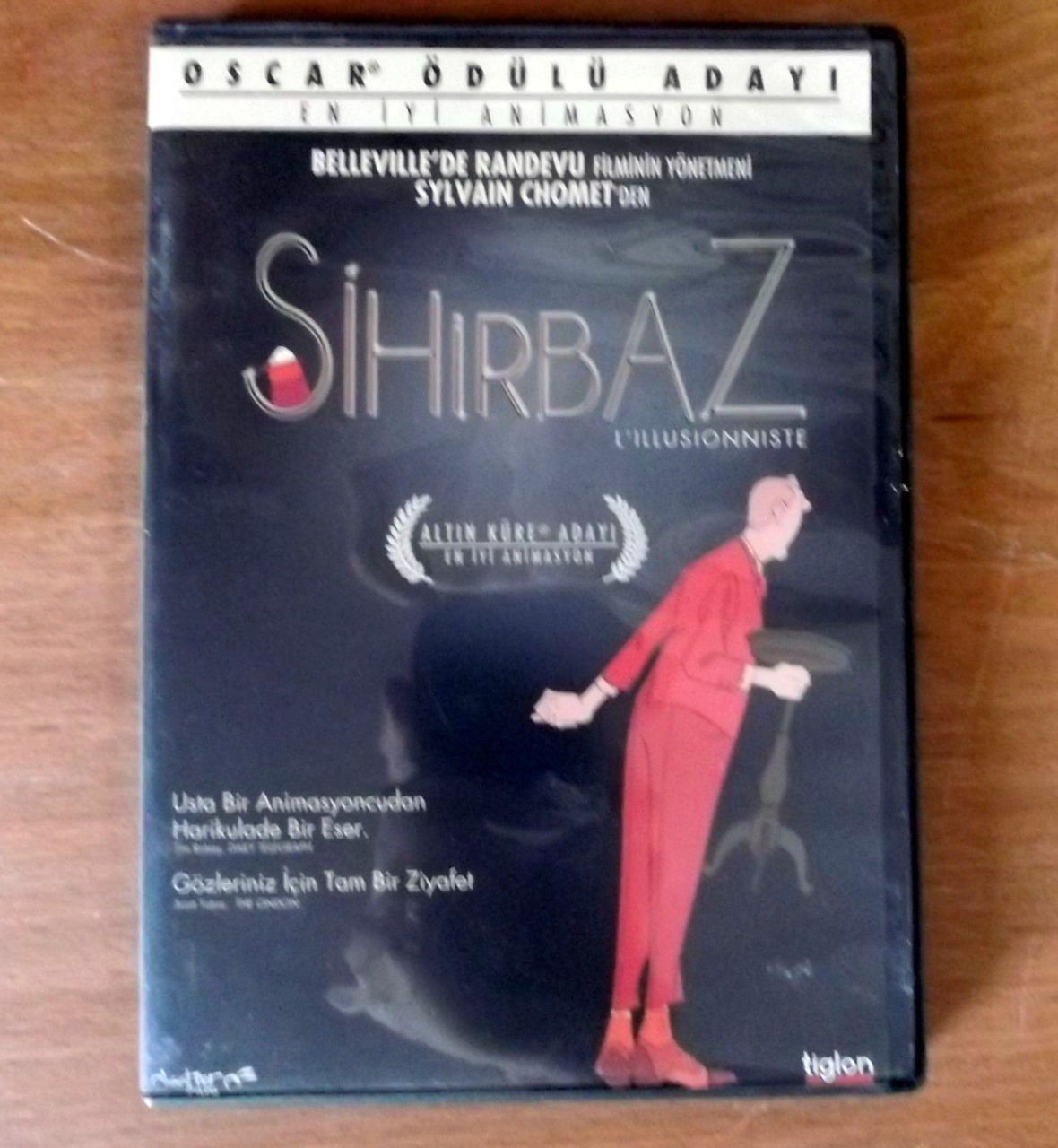 SİHİRBAZ - L'ILLUSIONNISTE - SYLVIAN CHOMET - Animasyon - DVD 2.EL