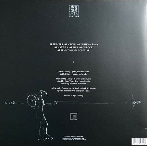 DUCTAPE - RUH (2022) - LP DARK WAVE SIFIR PLAK