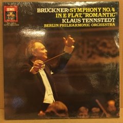 BRUCKNER SYMPHONY NO 4 KLAUS TENNSTEDT BERLIN PHIL. 1982 SIFIR 2PLAK