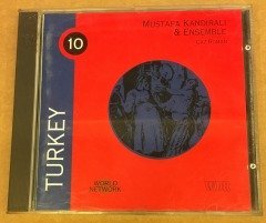 MUSTAFA KANDIRALI & ENSEMBLE - CAZ ROMAN CD 1992 ALMAN YAPIMI