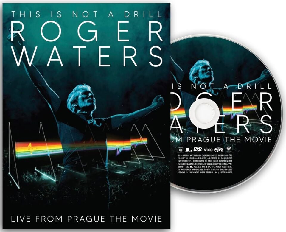 ROGER WATERS - THIS IS NOT A DRILL / LIVE FROM PRAGUE THE MOVIE (2025) - DVD CARDSLEEVE AMBALAJINDA SIFIR