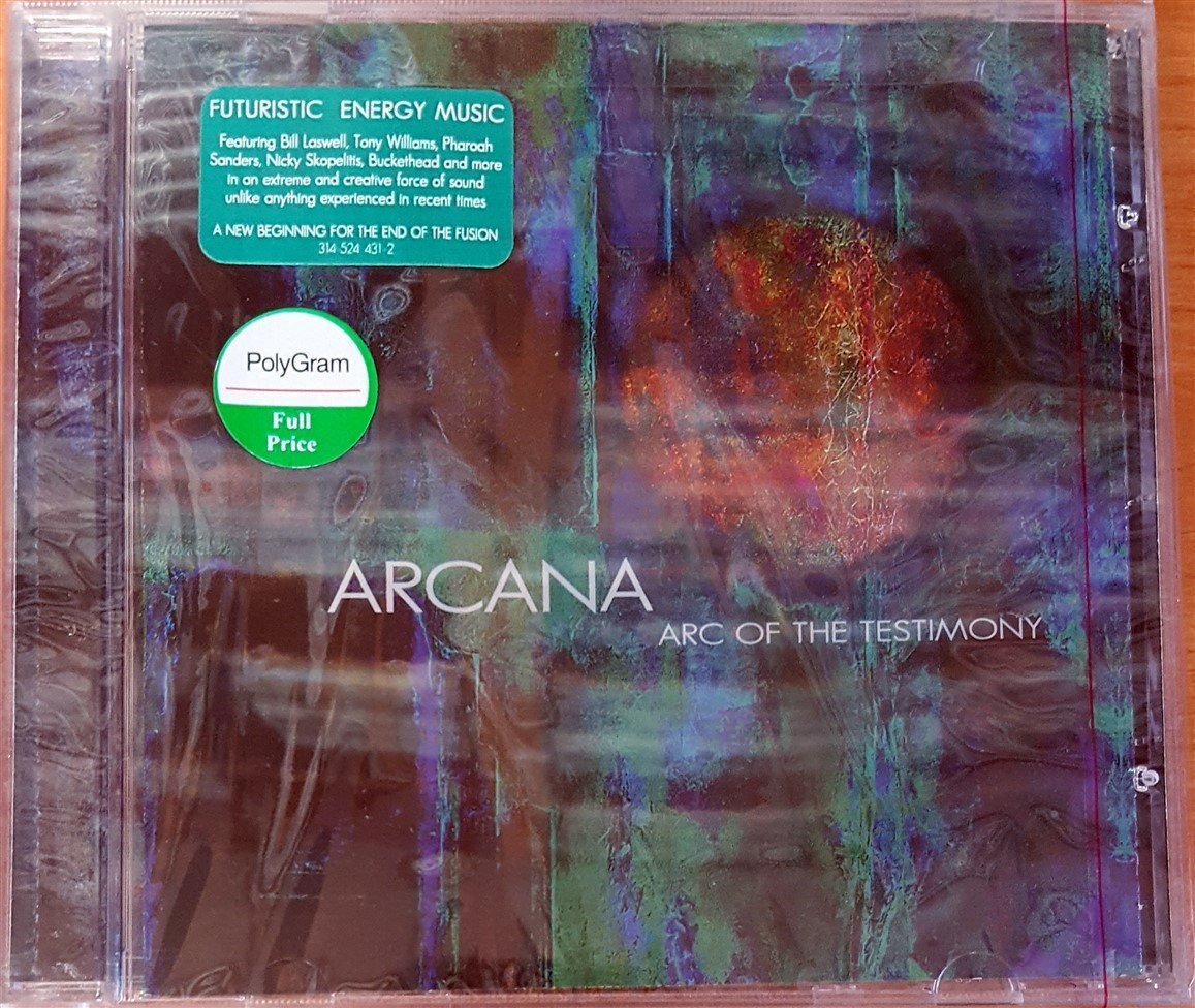 ARCANA - ARC OF THE TESTIMONY (1997) BILL LASWELL TONY WILLIAMS PHAROAH SANDERS BUCKETHEAD CD SIFIR