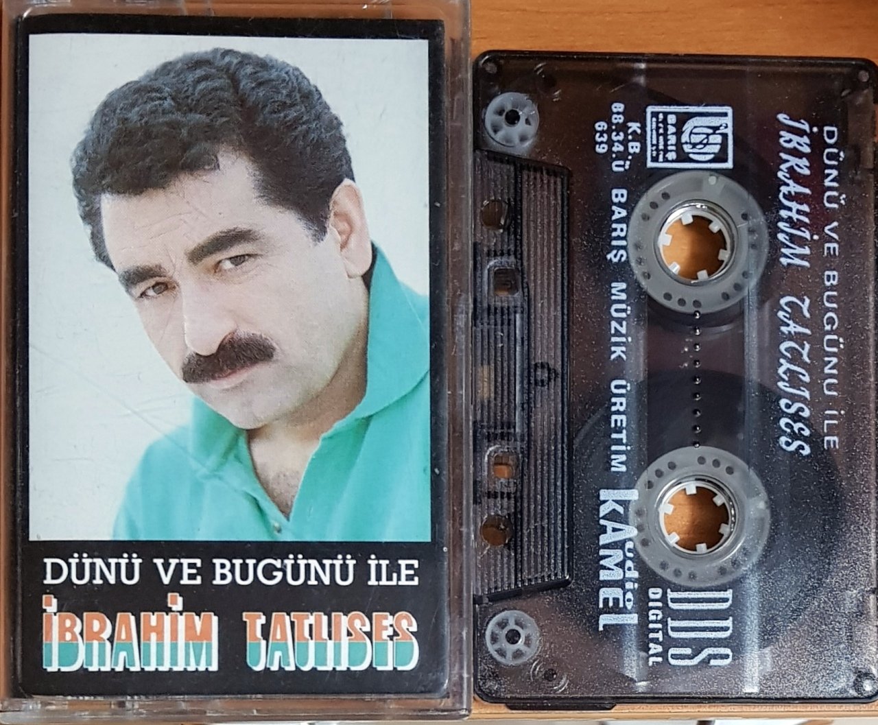 İBRAHİM TATLISES - DÜNÜ VE BUGÜNÜ / BARIŞ MÜZİK KASET 2.EL