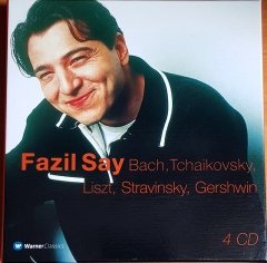 FAZIL SAY / BACH, TCHAIKOVSKY, LISZT, STRAVINSKY, GERSHWIN / WARNER CLASSICS 4CD 2.EL