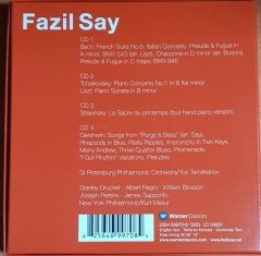 FAZIL SAY / BACH, TCHAIKOVSKY, LISZT, STRAVINSKY, GERSHWIN / WARNER CLASSICS 4CD 2.EL