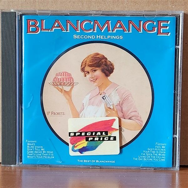 BLANCMANGE – SECOND HELPINGS / THE BEST OF (1990) - CD 2.EL