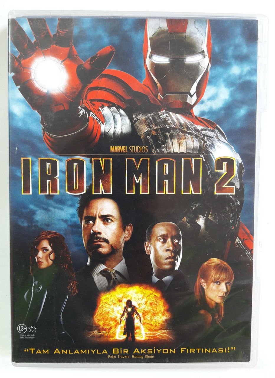 IRON MAN 2 - ROBERT DOWNEY JR. - GWYNETH PALTROW - SCARLETT JOHANSSON - MARVEL - DVD 2.EL