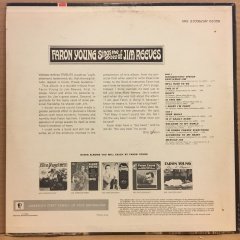 FARON YOUNG -SINGS THE BEST OF JIM REEVES (1966) 2.EL PLAK