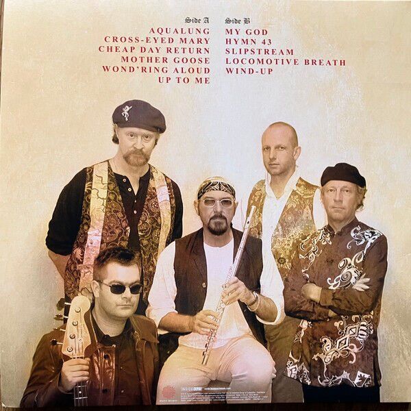 JETHRO TULL - AQUALUNG LIVE (2005) - LP 2025 EDITION SIFIR PLAK