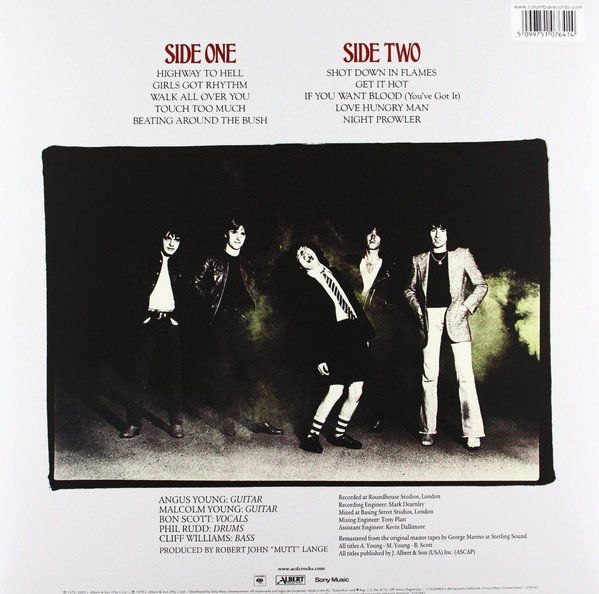 AC/DC - HIGHWAY TO HELL (1979) - LP 2024 HELLFIRE COLOURED 50TH ANNIVERSARY EDITION SIFIR PLAK