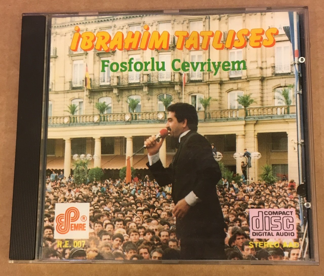 İBRAHİM TATLISES - FOSFORLU CEVRİYEM CD İLK BASKI YURTDIŞI (GREEK)