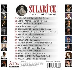 SULARİ'CE - DAVUT SULARİ TÜRKÜLERİ (2019) - CD HALK MÜZİĞİ SABAHAT AKKİRAZ CENGİZ ÖZKAN HÜSEYİN TURAN AHMET ASLAN SFR