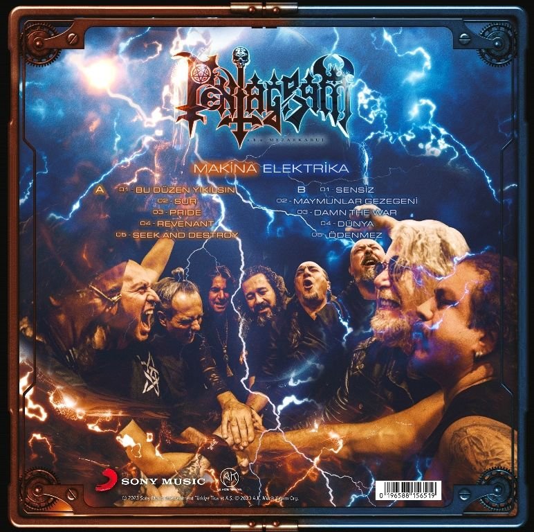 PENTAGRAM - MAKİNA ELEKTRİKA (2023) - LP GATEFOLD SIFIR PLAK