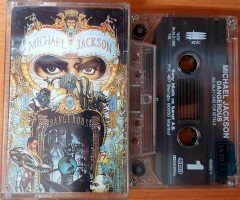 MICHAEL JACKSON - DANGEROUS (1994) SONY CASSETTE MADE IN TURKEY ''USED''