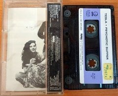 TESLA - PSYCHOTIC SUPPER (1991) MMY CASSETTE MADE IN TURKEY ''USED'' PAPER LABEL