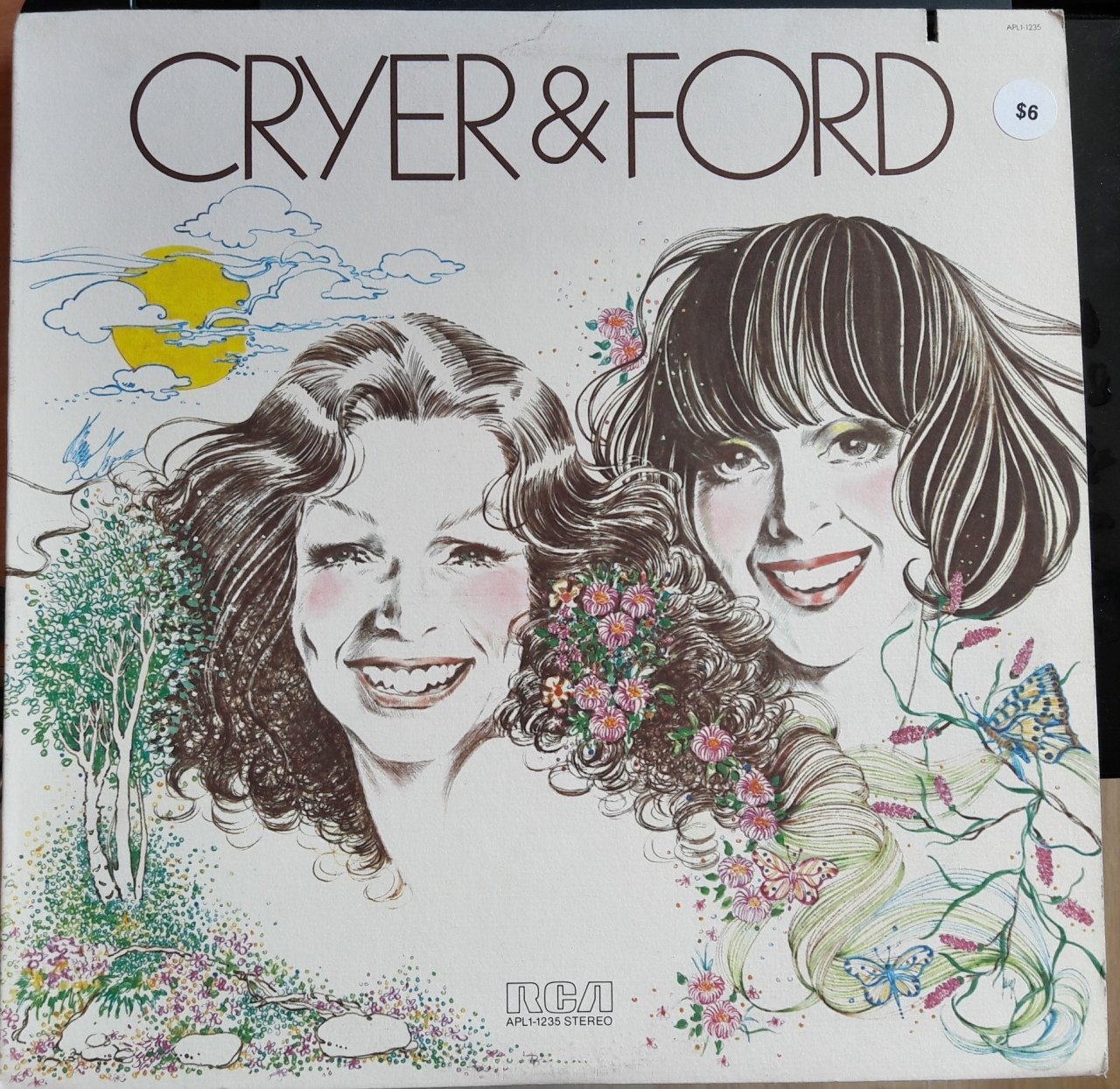GRETCHEN CRYER & NANCY FORD - CRYER & FORD (1975) - 2.EL PLAK