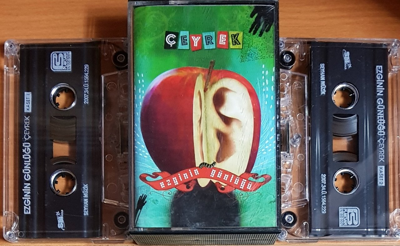 EZGİNİN GÜNLÜĞÜ - ÇEYREK (2007) SEYHAN MÜZİK 2KASET 2.EL