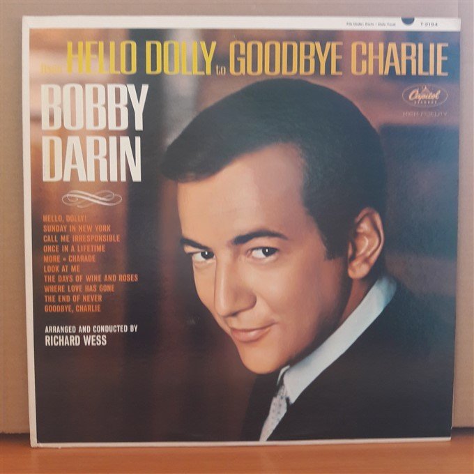 BOBBY DARIN - FROM HELLO DOLLY TO GOODBYE CHARLIE - LP 2.EL PLAK