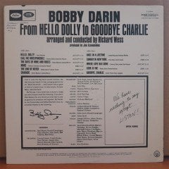BOBBY DARIN - FROM HELLO DOLLY TO GOODBYE CHARLIE - LP 2.EL PLAK