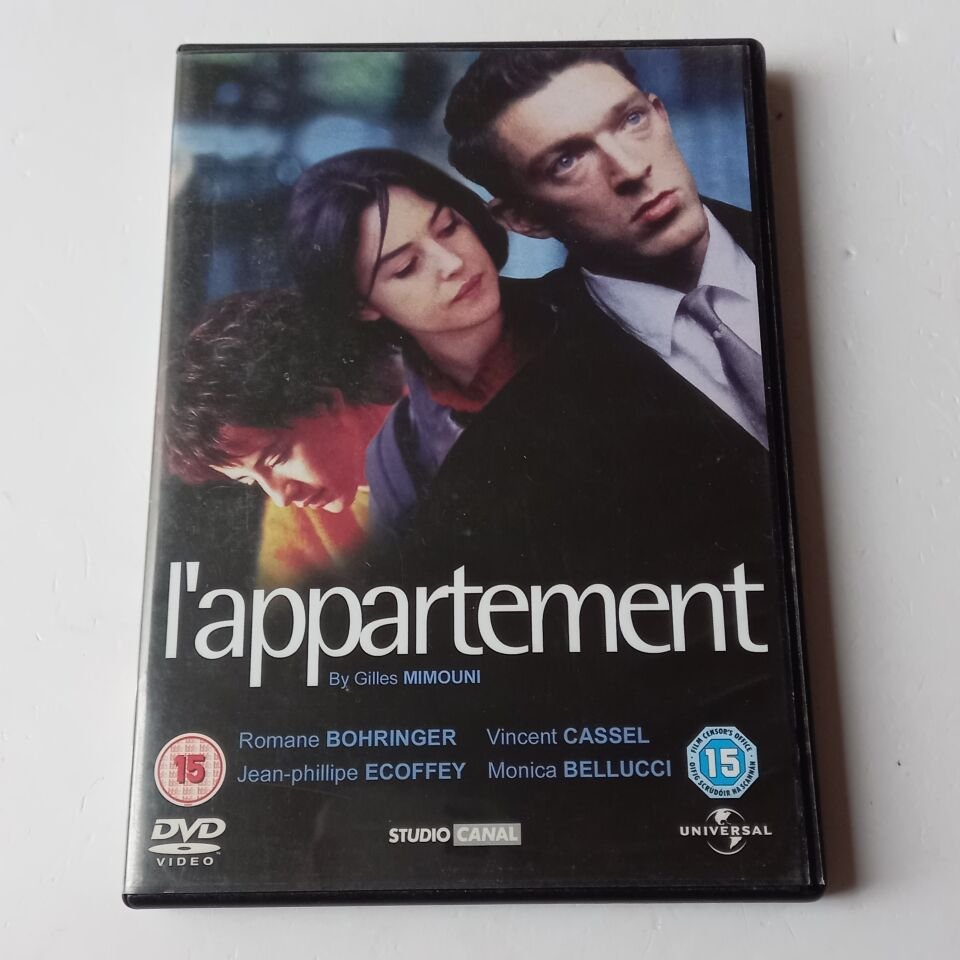 L\'APPARTEMENT - VINCENT CASSEL, MONICA BELLUCCI, ROMANE BOHRINGER - DVD 2.EL