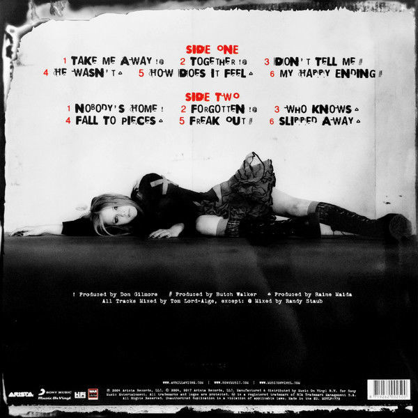 AVRIL LAVIGNE - UNDER MY SKIN (2004) - LP 2024 GREY & BLACK COLOURED EDITION SIFIR PLAK