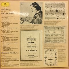 CHOPIN POLONAISES MAURIZIO POLLINI 1976 2.EL PLAK