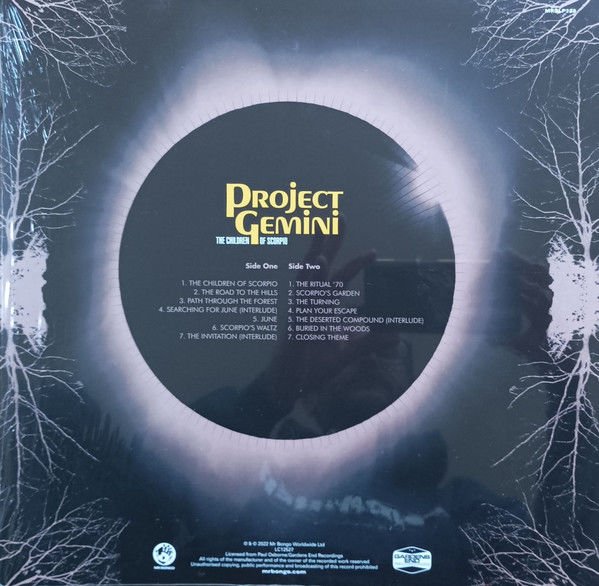 PROJECT GEMINI - THE CHILDREN OF SCORPIO (2022) - LP PSYCHEDELIC FOLK SOUL FUNK SIFIR PLAK