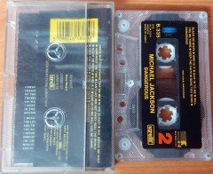 MICHAEL JACKSON - DANGEROUS (1991) UZELLI CASSETTE MADE IN TURKEY ''USED'' PAPER LABEL