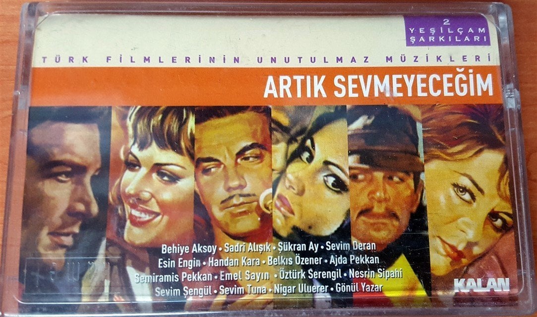 YEŞİLÇAM ŞARKILARI 2 - ARTIK SEVMEYECEĞİM KASET 2.EL