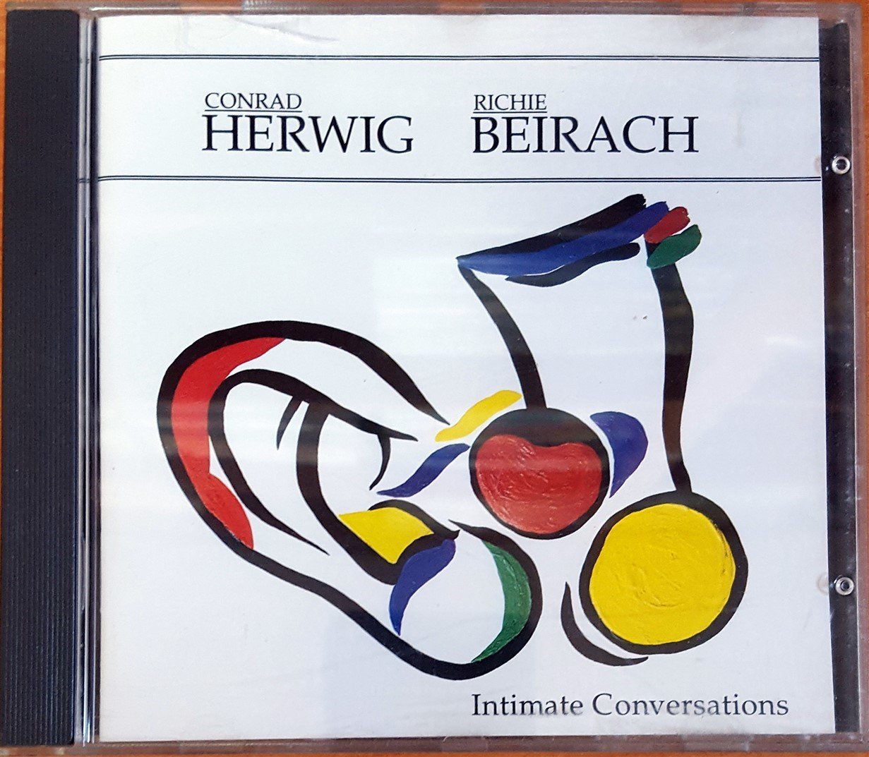 CONRAD HERWIG / RICHIE BEIRACH - INTIMATE CONVERSATION (1992) BELLAPHON CD 2.EL
