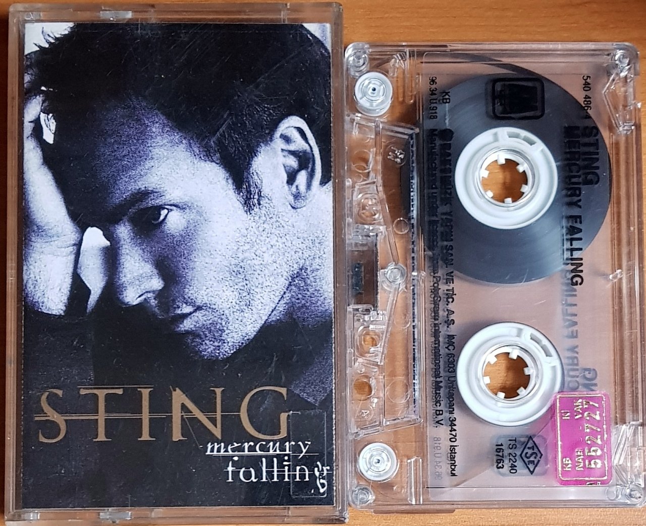 STING - MERCURY FALLING (1996) RAKS KASET 2.EL