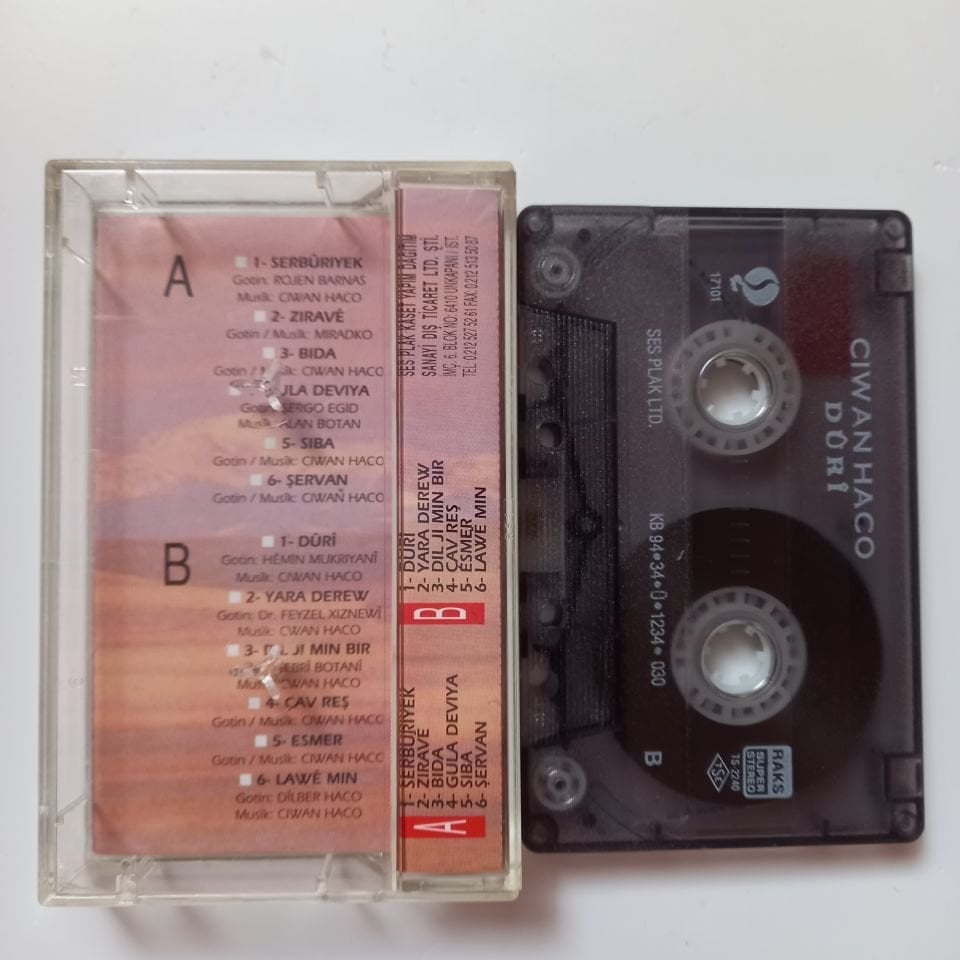 CIWAN HACO - DURİ (1994) - KASET 2.EL