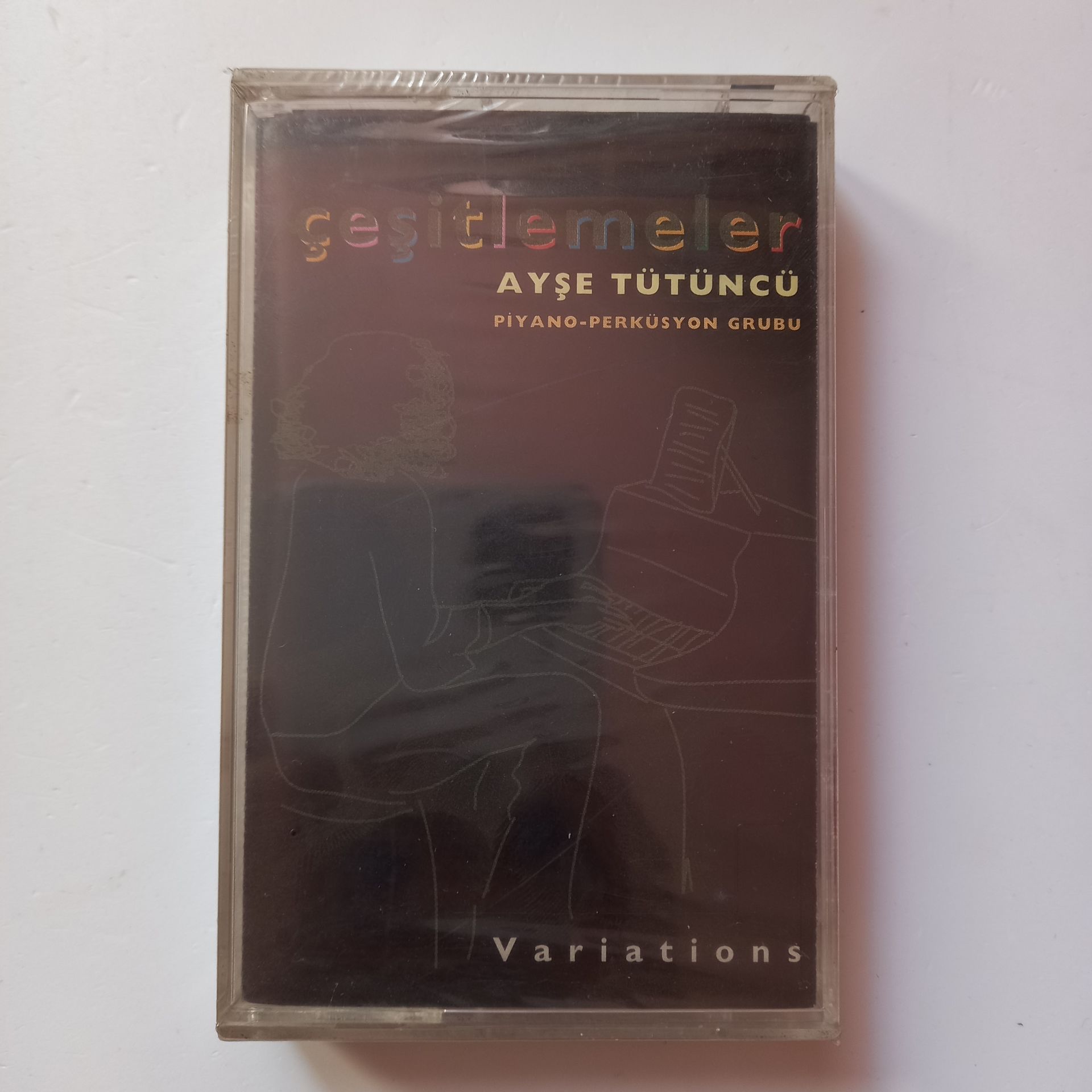 AYŞE TÜTÜNCÜ - ÇEŞİTLEMELER / PİYANO-PERKÜSYON GRUBU (1999) - KASET SIFIR