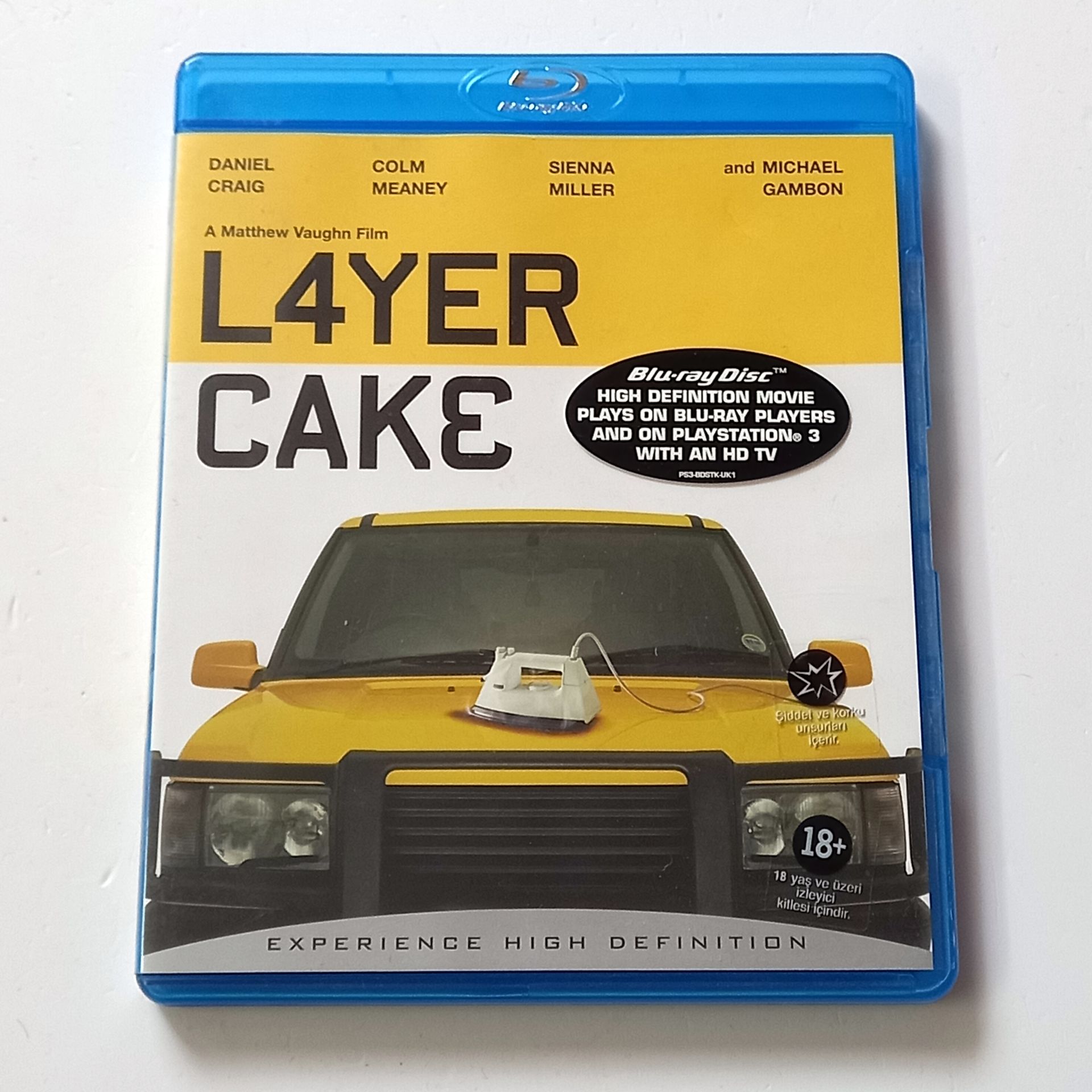 LAYER CAKE - DANIEL CRAIG, SIENNA MILLER, YÖN.: MATTHEW VAUGHN - BLU-RAY 2.EL
