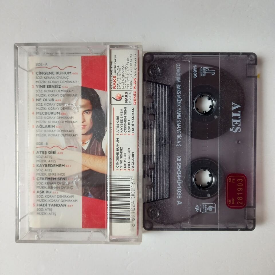ATEŞ - ATEŞ (1995) - KASET 2.EL