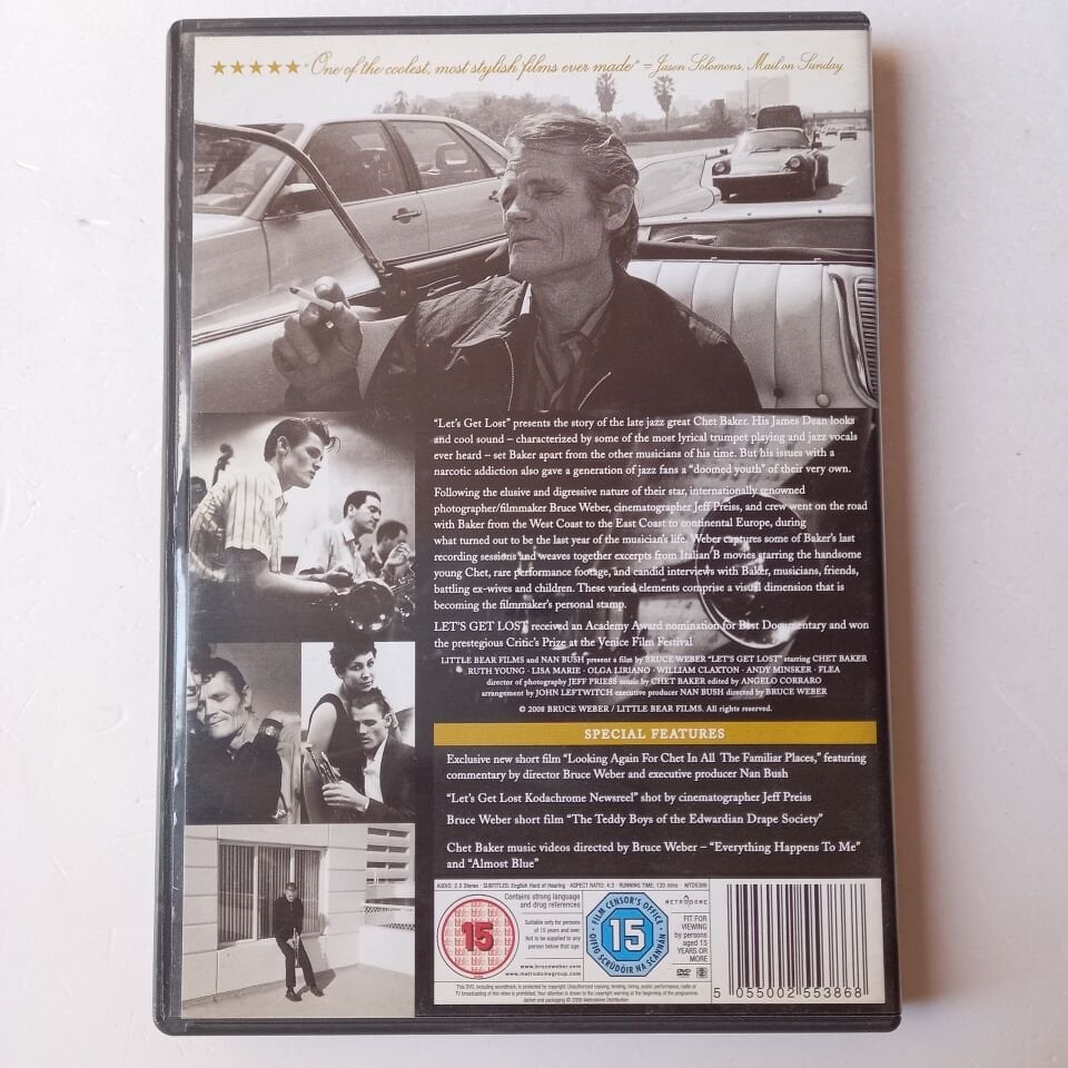 LET'S GET LOST - CHET BAKER - DVD 2.EL