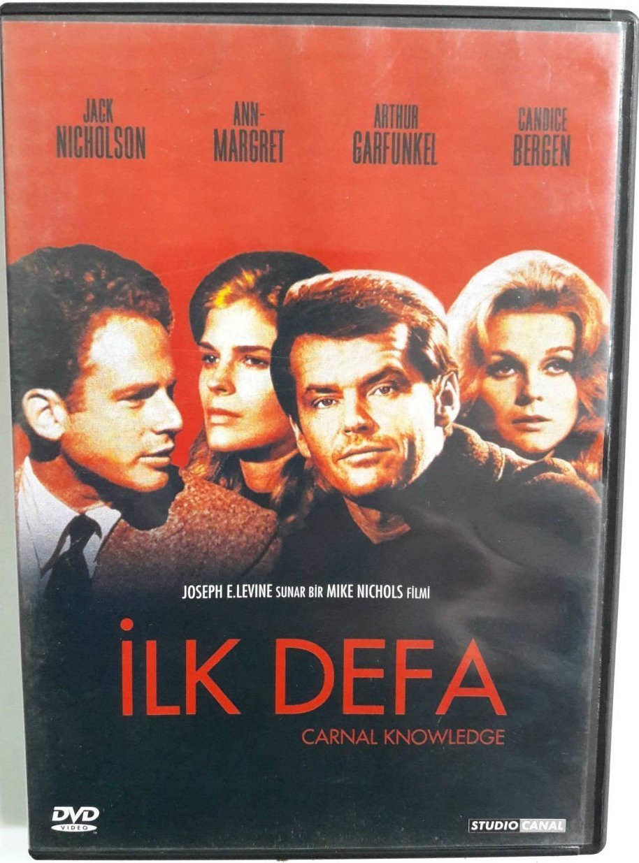 İLK DEFA - CARNAL KNOWLEDGE - JACK NICHOLSON - MIKE NICHOLS - DVD 2.EL