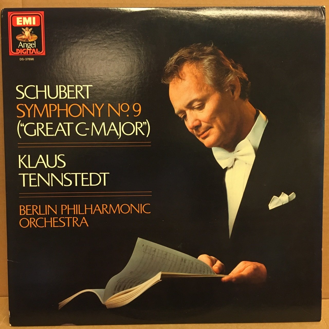 SCHUBERT SYMPHONY NO 9 KLAUS TENNSTEDT BERLIN PHIL. 2.EL PLAK