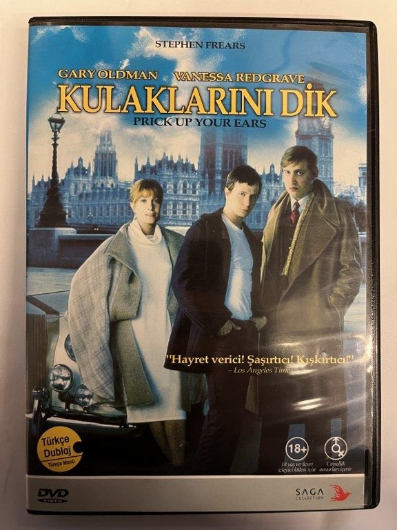 PRICK UP YOUR EARS - KULAKLARINI DİK - STEPHEN FREARS - DVD 2.EL