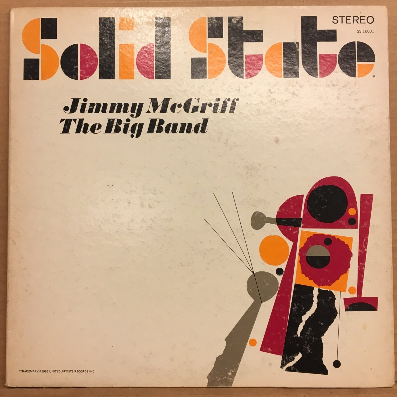 JIMMY MCGRIFF THE BIG BAND 1966 2.EL PLAK