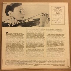 MENDELSSOHN / BRUCH VIOLIN CONCERTO, NATHAN MILSTEIN (1954) REISSUE 2.EL PLAK