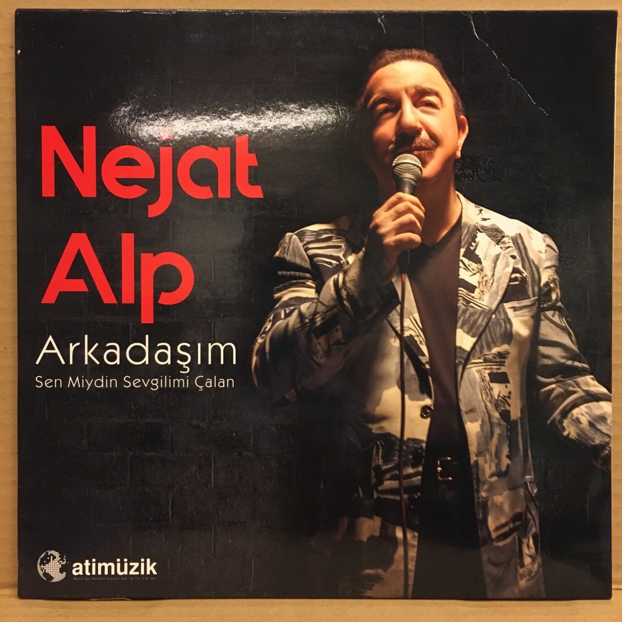 NEJAT ALP - ARKADAŞIM / SEN MİYDİN SEVGİLİMİ ÇALAN - LP 2.EL
