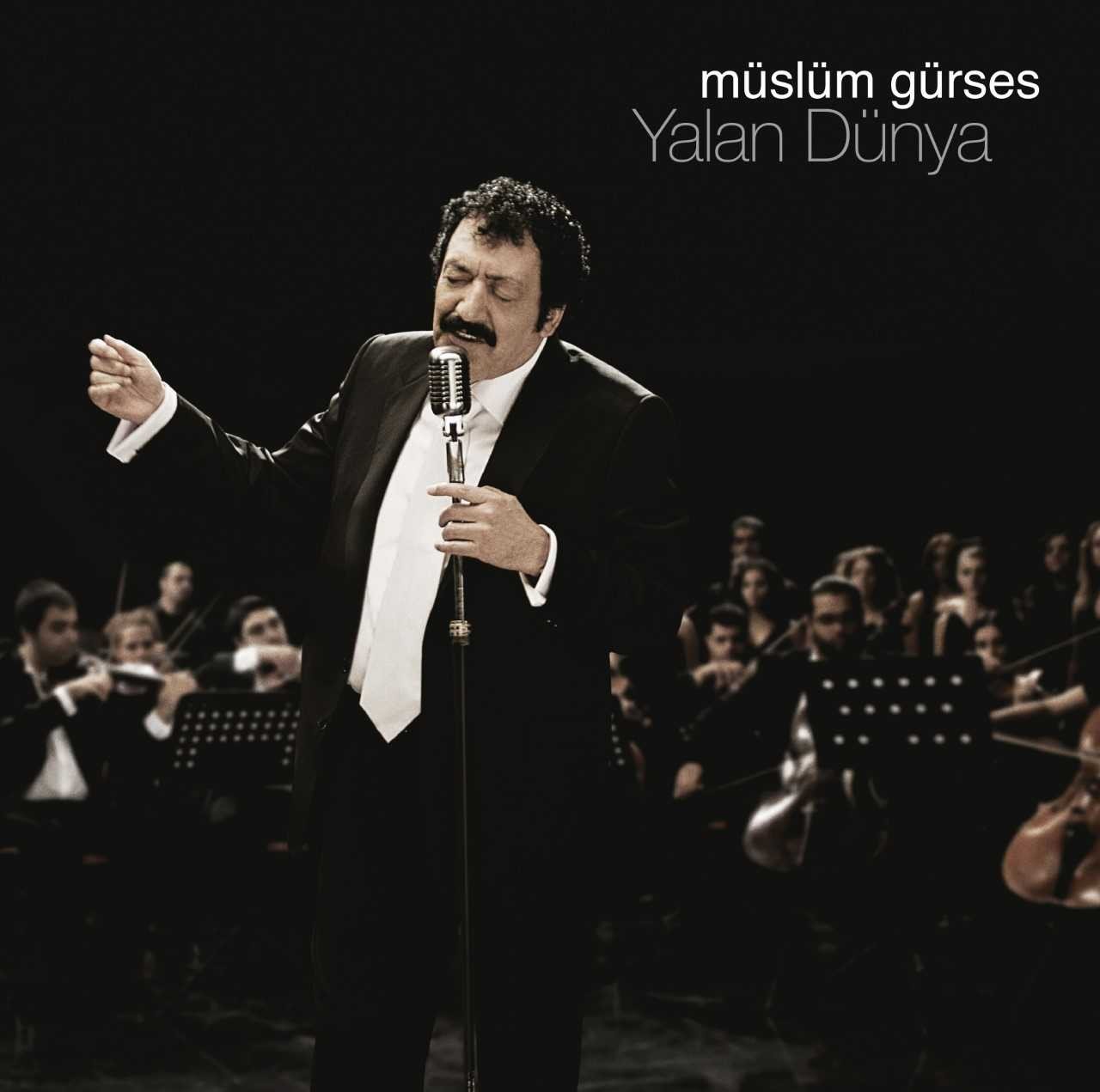 MÜSLÜM GÜRSES - YALAN DÜNYA (2010) - LP 2021 BASIM SIFIR PLAK