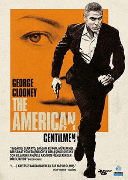 The AMERICAN - CENTİLMEN - GEORGE CLOONEY - ANTON CORBIJN - DVD SIFIR